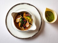 【Dinner Course – 4 dishes】Two Starters · Main Course · Dessert 