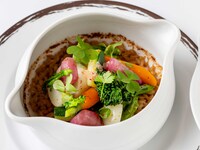 【ディナーコース 4皿】前菜2皿+メイン+デザート