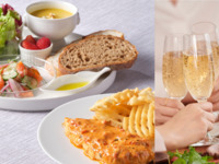 【忘年会・新年会におすすめ！】2時間飲み放題（平日）メインが選べるカジュアルランチプレート