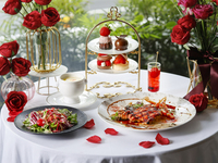 【ミニアフタヌーンティー付き】冬得早割！プリフィックスランチコース×TWGカフェフリー 乾杯スパークリング付き12/27～