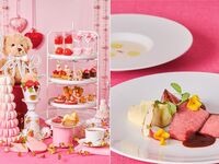 【ステーキランチ】いちごとスウィートベアのアフタヌーンティー (平日)