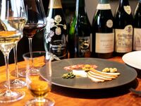 <Menu Viande>ソムリエセレクトの赤ワイン2杯付き！メインは黒毛和牛・お肉づくしの全4品+デセール14,000円