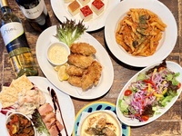 ラーメコース(冬)5,000円全6品　(2時間飲み放題付)