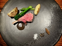 Branded Wagyu beef course