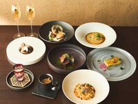 【Symphony】牛フィレ・フォアグラ・冬の海の幸を味わうシーズナルフルコース全8品＋乾杯シャンパーニュ付