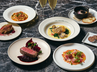 【Christmas Course 2025】 全6品 前菜2品・パスタ・魚、肉のWメイン・デザート