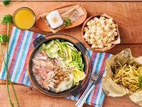 (Winter) Kids BBQ Plan for children aged 6-12 (Unlimited Soft Drinks)