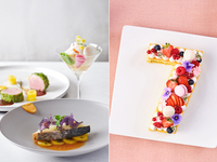 【ディナーコースA】ナンバーケーキ(1桁)（平日限定）