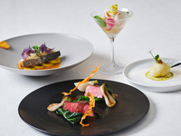 【ディナーコースB】マカロンケーキ