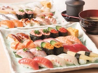 All-you-can-eat high-class sushi and all-you-can-drink (beer included) for men