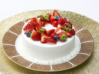 TO.セレブレーションケーキ　6号(18㎝)ホールケーキ　イチゴのショート