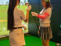 女子会ナイトゴルフプラン（飲み放題付き）｜９０分