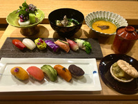 お鮨・おつまみ全18品：ヴィーガンコース