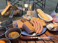 [Night bonfire set + whiskey included (equipment rental included)]