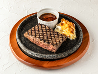 【平日ランチ限定オプション】函館大沼牛の石焼ステーキ