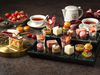 [All-you-can-eat strawberries plan] Strawberry and chocolate afternoon tea ★ Weekdays (12:00 reservation)