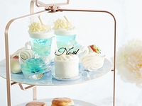 [Weekday Special Price] White Frost & Icy Blue Afternoon Tea + 30 Free Flow Beverages