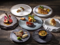 【Web予約 / 90分飲み放題付き】選べる前菜とメインを含む全4品ディナーコース「チャード」（6名様以上）