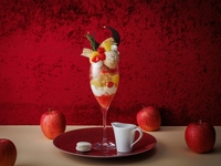 【TEA】12/1～・1日10食限定！「りんごが主役のパフェ」