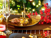 【12月23日、24日、25日　3日間限定】ニホンバシXmas お料理個々盛り！　Xmasデザート！　たっぷり3時間スパークリングワインつき飲み放題！　