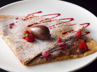 ＜平日予約＞【期間限定デザートセット】ショコラとフランボワーズのガレット