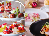 12月おすすめランチ【個室・平日3時間カフェフリー】苺のアフタヌーンティースイーツ付き＊冬の食材を楽しむランチコース