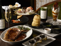 【american cut signature dinner】+Champagne "Telmont Reserve Brut" Free Flow