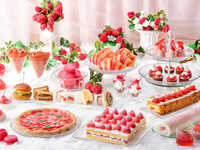 【平日】《NOC/NOL会員限定》サンドウィッチ＆スイーツビュッフェ～ストロベリーコレクション～会員大人￥6,200（税込・サービス料別）