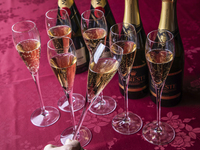 【クリスマスプラン】スパークリングワインを含む乾杯ドリンク付き　全6品