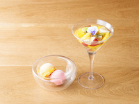 ＊土日祝　フルーツポンチと季節のジェラート2種盛合せ