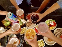 1月・2月限定30％OFF【持込みエリア/小学生1名】（レンガかまど使用、機材一式付： 3時間制）