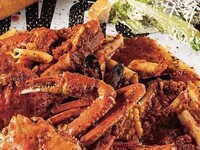 ランチ限定！たっぷりズワイガニの手づかみランチセット