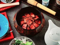 お昼限定　榊山牛ひつまぶしセット