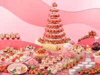 【1月8日～3月】<ディナー>至福のいちごビュッフェ～アセット・デセールの赤と白の魔法～