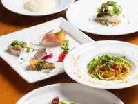 Web乾杯付きConsiglio dello Chef  ランチシェフのおまかせコース