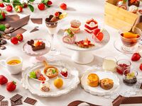 【事前予約限定】Strawberry × Chocolate Afternoon Tea（ストロベリー×チョコレートアフタヌーンティー）※コーヒー・紅茶付（フリーフロー）