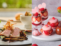 （12/26）12月おすすめランチ【個室・平日3時間カフェフリー】真っ赤な苺づくしのアフタヌーンティースイーツ付き＊冬の食材を楽しむランチコース