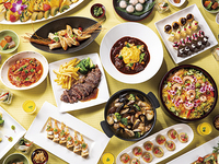 [Weekday dinner buffet/no time limit] All-you-can-eat special menu items available only during dinner time, including beef loin steak!