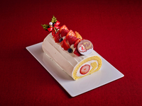 【クリスマスケーキ】ブッシュ・ド・ノエル（ホワイト）