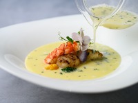 年末年始特別ランチ オマール海老と帆立のナージュ