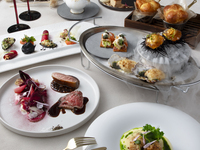 ＊1/8～1/8～ Weekdays only Triple main course＊【Premium/Date Course】14 kinds/Enjoy a luxurious triple main course with the happy blue foam "Onda Blue" and seasonal ingredients