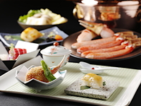  Shikisai Dinner [Crab Shabu-Shabu]