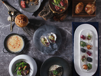 ＊From January 8th, weekdays only, triple main course＊【Standard/Date Course】13 dishes/Enjoy an extraordinary time with the "Image Hors d'oeuvres" that envelops your table in a sea of clouds and triple main course.