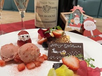 2025.Xmasコース17時半までのご予約特典乾杯スパークリング付き　￥8,800(税込)12月23～25日の限定販売