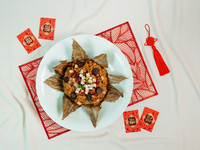 TA83 Chinese Sausage Lotus Leaf Rice