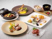 1/21～3/17【土休日】ダブルメインのプリフィクスランチコース　