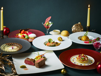 【Xmas2025】 Christmas Dinner course 노엘 세레브레+3 글래스 와인 세트(12/13~12/25)