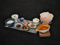 Sashimi set meal and chazuke set meal