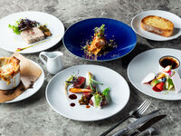 Casual course of Ou beef sirloin steak