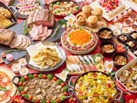 <1/5～ 早割＊お年玉セール>【土日祝】乾杯ドリンク付きランチ！ローストポークなどおすすめ！ちらし寿司、揚げたての天麩羅も登場！